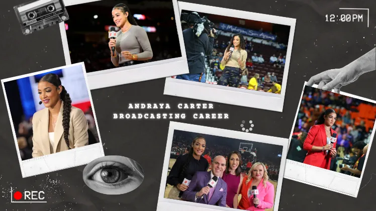 Andraya Carter Broadcasting career