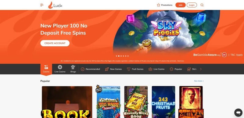 Unlimluck Casino Review: Bonus Offers, Free Spins and UK Gaming Experience - overview